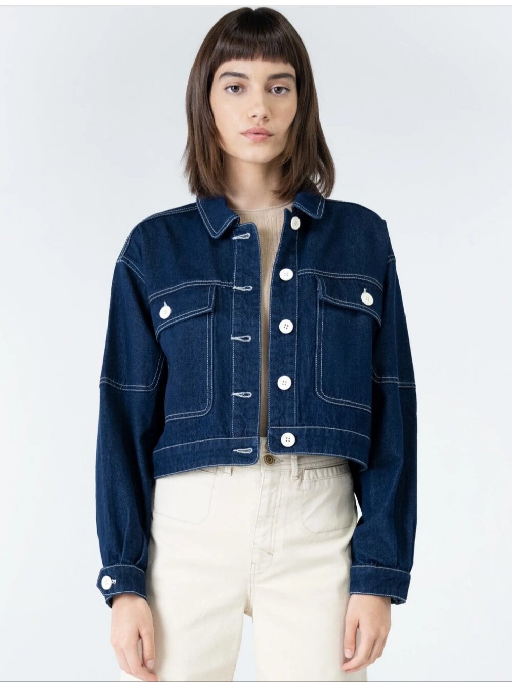 Unpublished Juni Denim Jacket Sz Small
